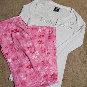 VS PINK Pajama Set